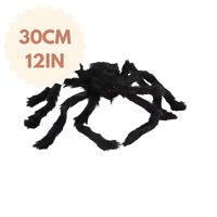 Plush Spider Halloween Decor