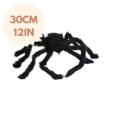 Plush Spider Halloween Decor