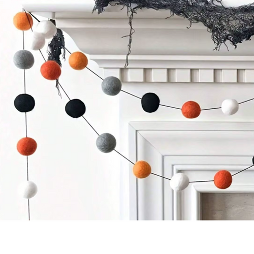 30 Balls - Set Halloween/Fall Garland Home Decor